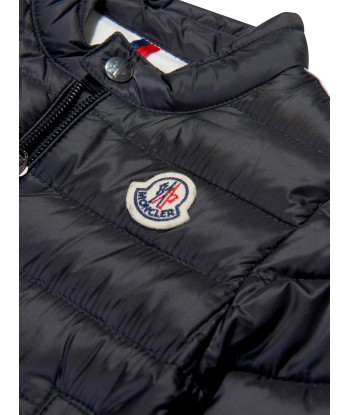 Moncler Enfant Baby Boys Down Padded Anderm Biker Jacket Livraison rapide