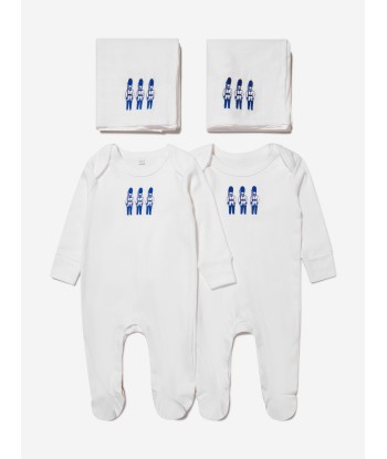 Cotton and Company Baby Boys Organic Cotton Guardsmen Babygrow And Muslin Set Le MVP de beaucoup