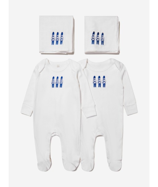 Cotton and Company Baby Boys Organic Cotton Guardsmen Babygrow And Muslin Set Le MVP de beaucoup