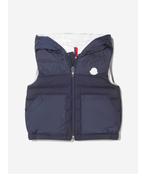 Moncler Enfant Baby Boys Down Padded Raiffa Gilet l'évolution des habitudes 