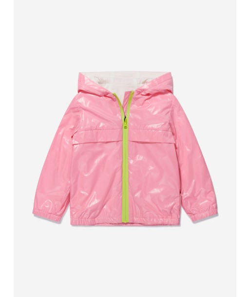 Moncler Enfant Baby Girls Hooded Nazira Rain Jacket brillant des détails fins