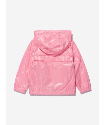 Moncler Enfant Baby Girls Hooded Nazira Rain Jacket brillant des détails fins