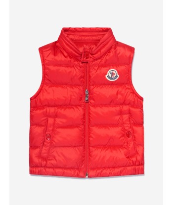 Moncler Enfant Baby Unisex Down Padded New Amaury Gilet Découvrez la collection