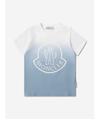 Moncler Enfant Baby Girls Jersey Dip Dye Logo T-Shirt d'Europe débarque