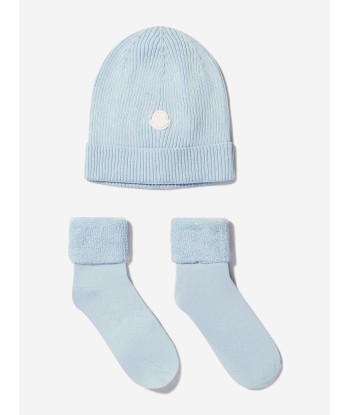 Moncler Enfant Baby Unisex Hat And Socks Set Les magasins à Paris et en Île-de-France