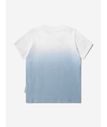 Moncler Enfant Baby Girls Jersey Dip Dye Logo T-Shirt d'Europe débarque