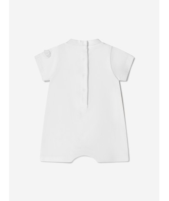 Moncler Enfant Baby Unisex Logo Romper Les magasins à Paris et en Île-de-France