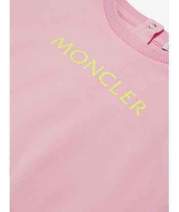 Moncler Enfant Baby Girls Stretch Logo Sweater Dress JUSQU'A -70%! 