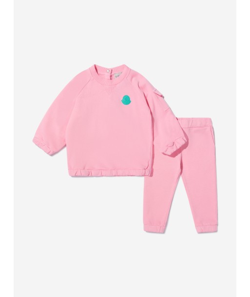 Moncler Enfant Baby Girls Logo Tracksuit Faites des économies