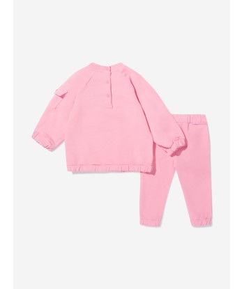 Moncler Enfant Baby Girls Logo Tracksuit Faites des économies