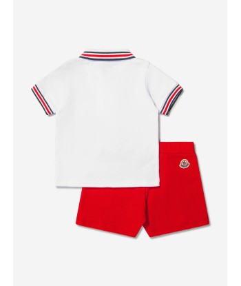 Moncler Enfant Baby Boys Polo Shirt And Shorts Set Economisez 