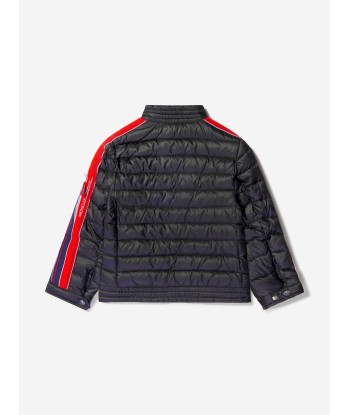 Moncler Enfant Boys Down Padded Anderm Biker Jacket Vous souhaitez 