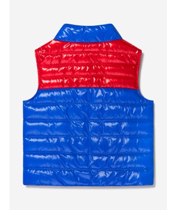 Moncler Enfant Boys Down Padded Domet Gilet meilleur choix