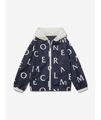 Moncler Enfant Boys Printed Logo Jiro Jacket la chaussure