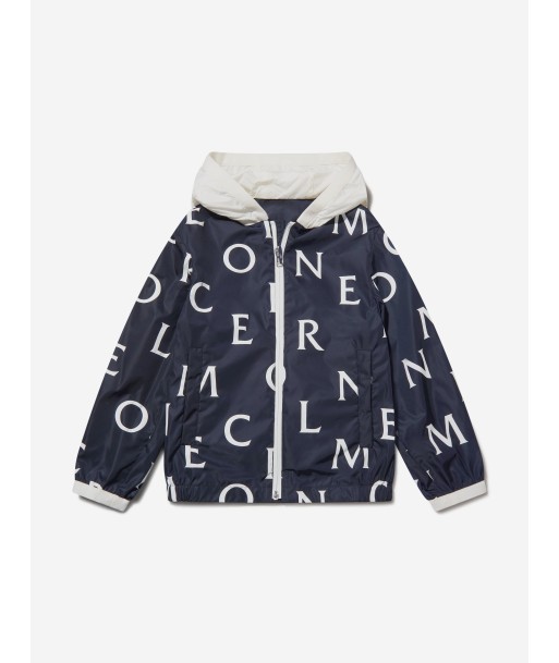 Moncler Enfant Boys Printed Logo Jiro Jacket la chaussure