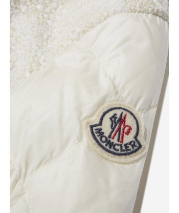 Moncler Enfant Girls Down Padded Tweed Monilya Jacket Les magasins à Paris