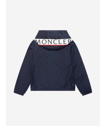 Moncler Enfant Boys Branded Hattab Rain Jacket Fin de série