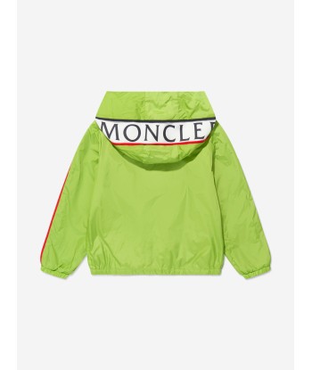 Moncler Enfant Boys Branded Hattab Rain Jacket pas cher chine