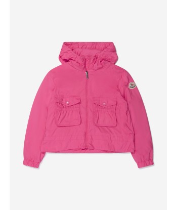 Moncler Enfant Girls Hooded Fedat Jacket prix