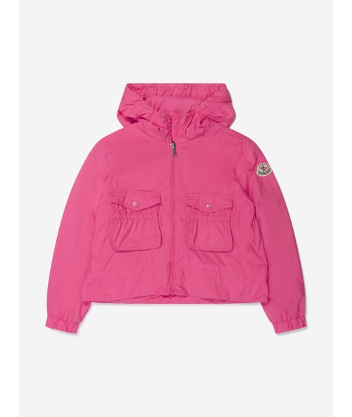 Moncler Enfant Girls Hooded Fedat Jacket prix