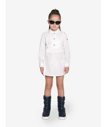 Moncler Enfant Girls Poplin Dress vente chaude votre 