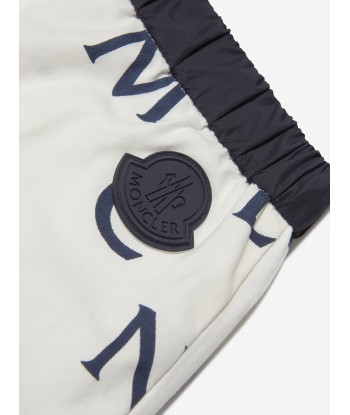 Moncler Enfant Boys Logo Print Shorts Pour