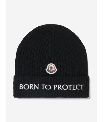 Moncler Enfant Unisex Wool Beanie Hat de technologie