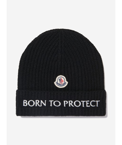 Moncler Enfant Unisex Wool Beanie Hat de technologie