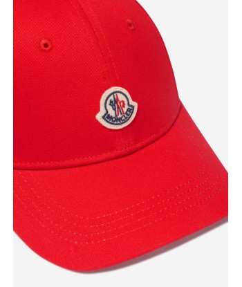 Moncler Enfant Unisex Gabardine Logo Cap hantent personnes