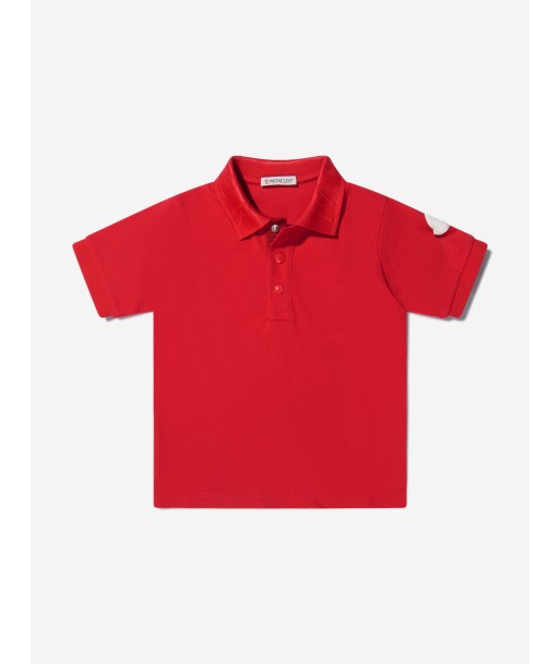 Moncler Enfant Boys Pique Short Sleeve Polo Shirt Les magasins à Paris et en Île-de-France