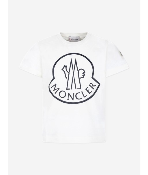 Moncler Enfant Boys Short Sleeve Branded T-Shirt destockage