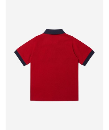 Moncler Enfant Boys Short Sleeve Logo Polo Shirt chez Cornerstreet bien 