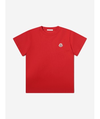 Moncler Enfant Unisex Jersey Logo T-Shirt pas cher 