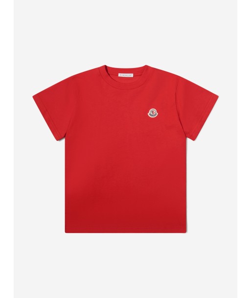 Moncler Enfant Unisex Jersey Logo T-Shirt pas cher 