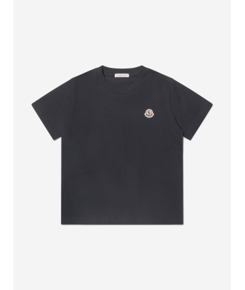 Moncler Enfant Unisex Jersey Logo T-Shirt Fin de série