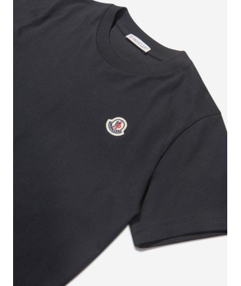 Moncler Enfant Unisex Jersey Logo T-Shirt Fin de série