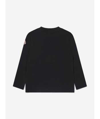 Moncler Enfant Boys Long Sleeve Logo T-Shirt l'achat 