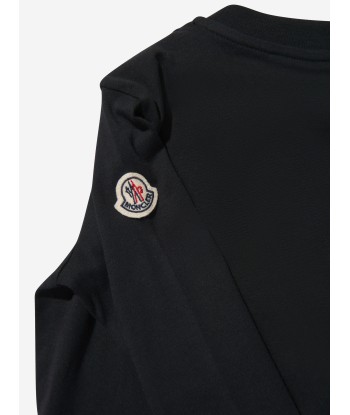 Moncler Enfant Boys Long Sleeve Logo T-Shirt l'achat 