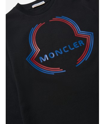 Moncler Enfant Boys Long Sleeve Logo T-Shirt l'achat 