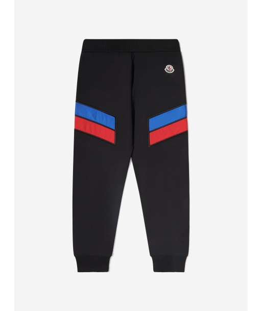 Moncler Enfant Boys Mixed Fabric Logo Joggers Jusqu'à 80% De Réduction