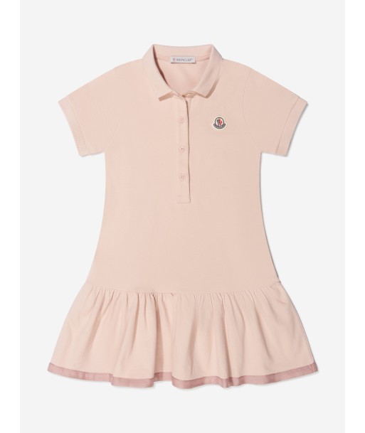 Moncler Enfant Girls Pique Polo Dress paiement sécurisé