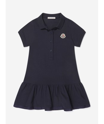 Moncler Enfant Girls Pique Polo Dress Faites des économies