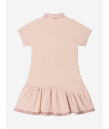 Moncler Enfant Girls Pique Polo Dress paiement sécurisé