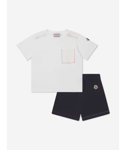 Moncler Enfant Boys Logo T-Shirt And Shorts Set Le MVP de beaucoup