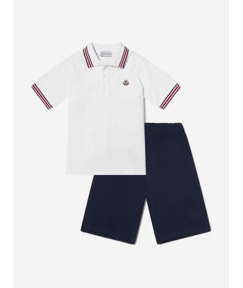 Moncler Enfant Boys Logo 2 Piece Set À commander