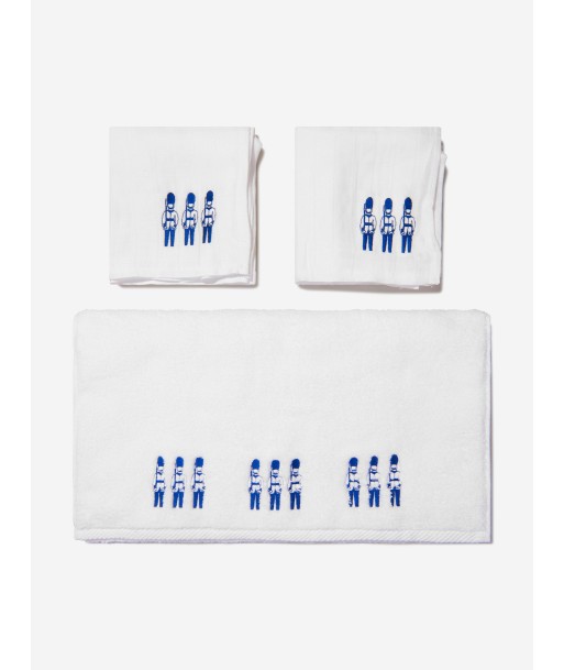 Cotton and Company Boys Organic Cotton Muslin And Cotton Guardsmen Towel Set une grave pollution 