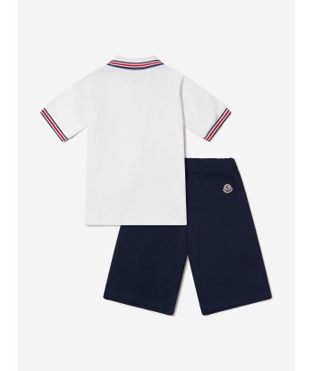 Moncler Enfant Boys Logo 2 Piece Set À commander