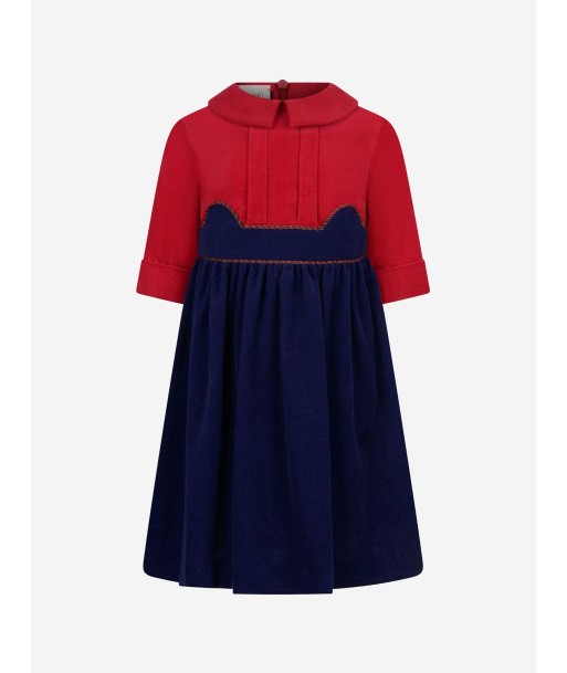 Gucci Girls Corduroy Dress destockage