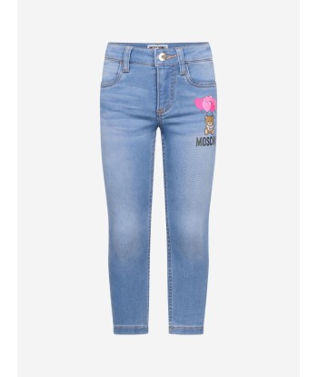 Moschino Girls Jeans - Denim Teddy Jeans 2023