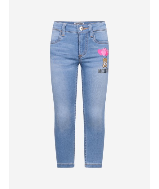 Moschino Girls Jeans - Denim Teddy Jeans 2023